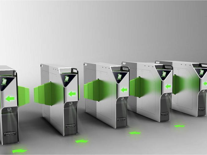 松下地鐵安全閘機模具