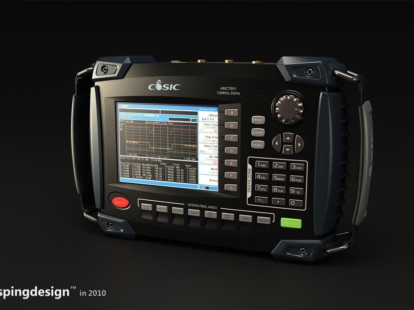 軍工頻譜測量儀模具